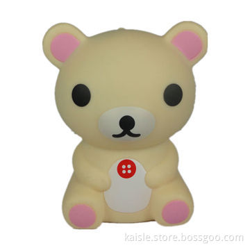 Bear power bank, 2,200mAh capacity, cartoon image